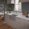 Alfi Brand Gray Matte Smooth Apron 30" x 18" Single Bowl Fireclay Farm Sink ABF3018-GM - alternate 6